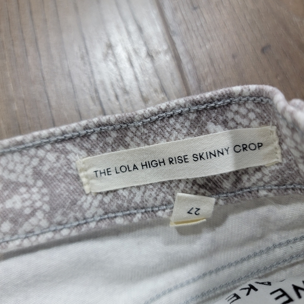 Denim Forum The Lola high rise skinny crop size 27 - Picture 5 of 8